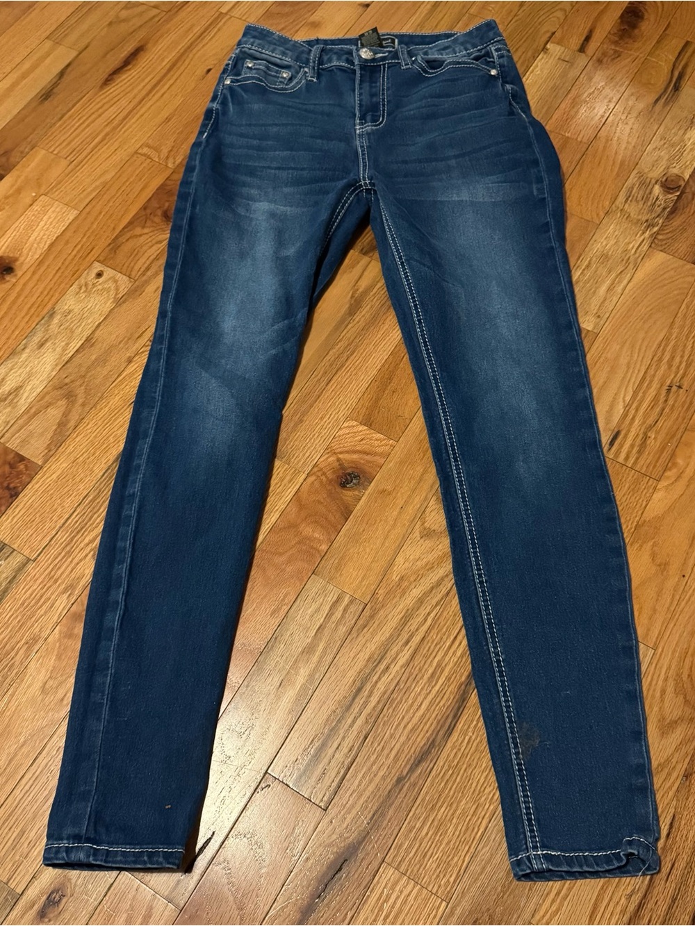 Soundgirl Women's Skinny Jeans in Dark Indigo
